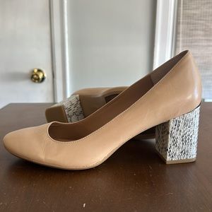 Calvin Klein heeled pumps NWT